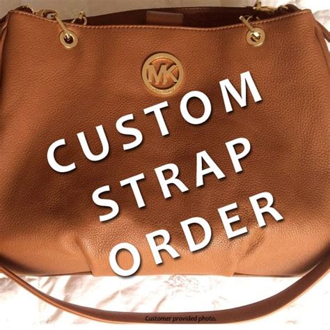 michael kors bag strap replacement|Custom Replacement Straps & Handles for Michael Kors (MK) .